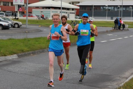 Á fullri ferð með Tate Cantrell og Kim de Roy. (Ljósm. Ingimar Sigurðsson).