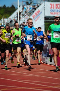 Endaspretturinn. #Aldreieinnáferð. (Ljósm. MarathonPhotos.com).